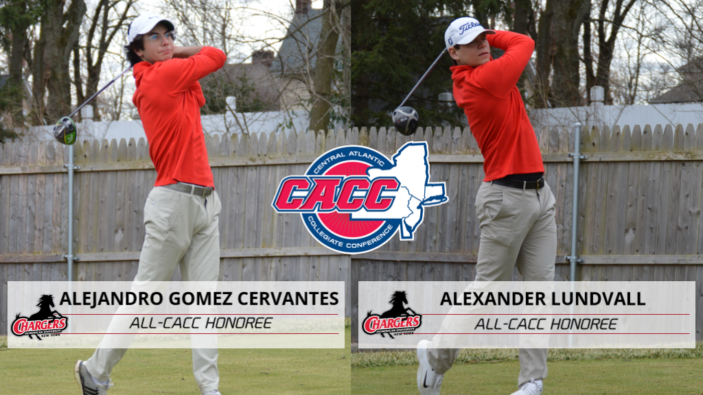 GOMEZ CERVANTES AND LUNDVALL NAMED TO ALL-CACC MEN'S GOLF TEAM