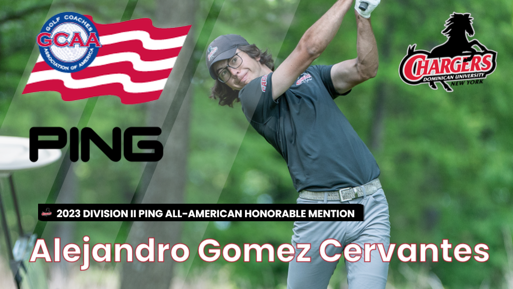 GOMEZ CERVANTES NAMED HONORABLE MENTION FOR DIVISION II PING ALL-AMERICAN TEAM
