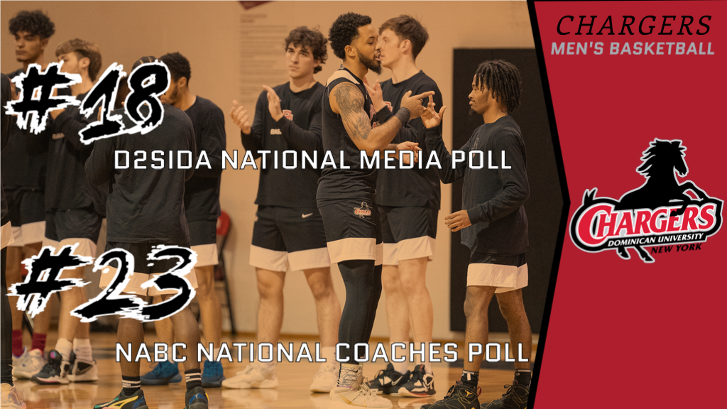MEN'S BASKETBALL MOVE UP IN D2SIDA NATIONAL POLL AND APPEAR IN NABC NATIONAL RANKINGS